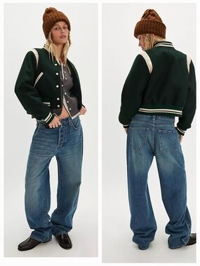 ROLLA'S Super Loose Jeans Dakota Vintage Sz 29 nwt